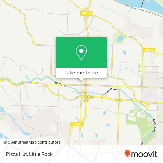 Pizza Hut, 301 N Shackleford Rd Little Rock, AR 72211 map