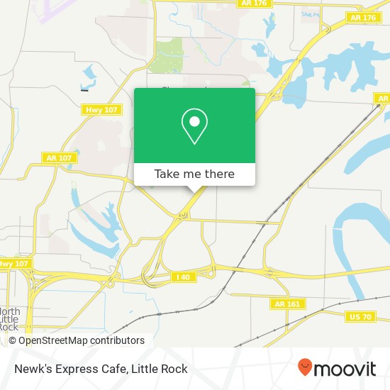 Newk's Express Cafe, 4317 Warden Rd North Little Rock, AR 72116 map