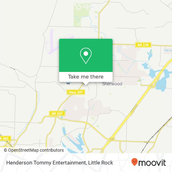 Henderson Tommy Entertainment map