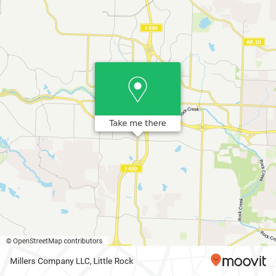 Millers Company LLC map