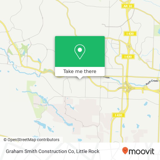 Graham Smith Construction Co map