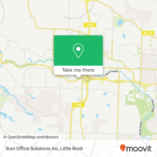 Ikon Office Solutions Inc map