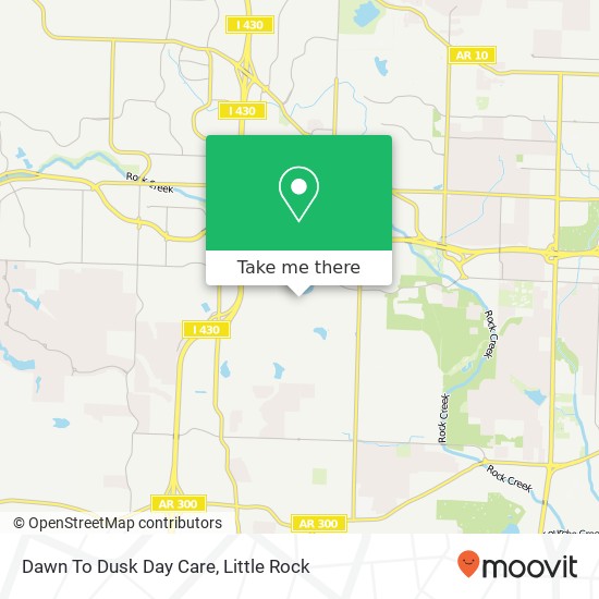 Mapa de Dawn To Dusk Day Care