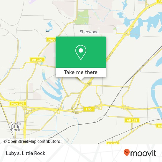 Luby's map