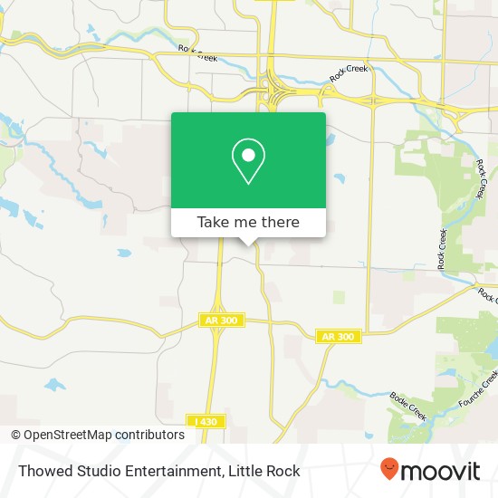 Thowed Studio Entertainment map