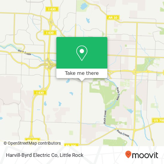 Mapa de Harvill-Byrd Electric Co