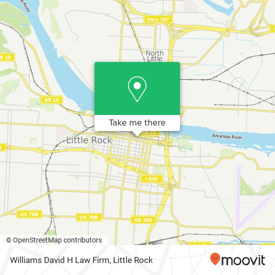 Mapa de Williams David H Law Firm