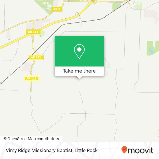 Vimy Ridge Missionary Baptist map