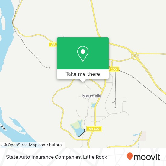 State Auto Insurance Companies map