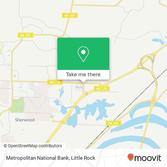 Metropolitan National Bank map