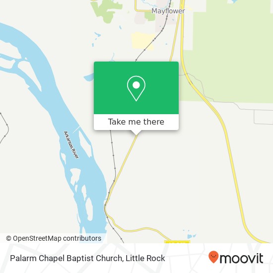 Palarm Chapel Baptist Church map