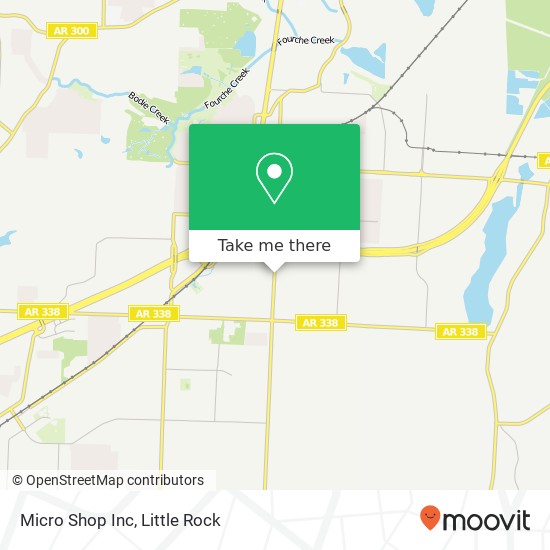Micro Shop Inc map