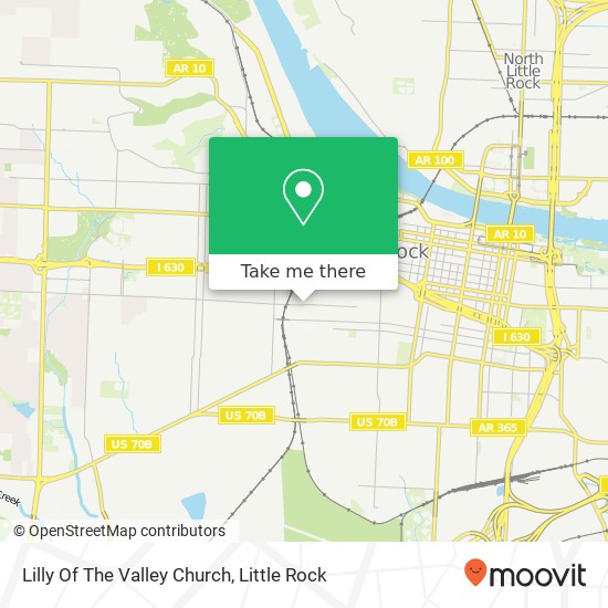 Mapa de Lilly Of The Valley Church