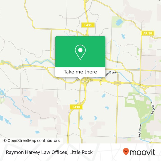 Raymon Harvey Law Offices map