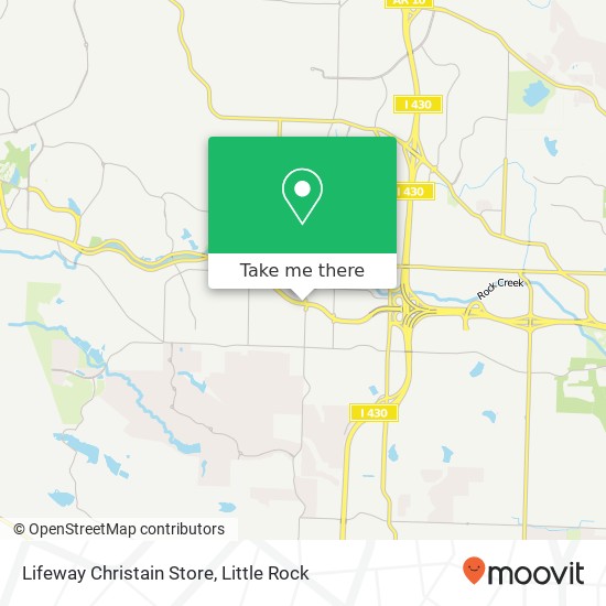 Mapa de Lifeway Christain Store