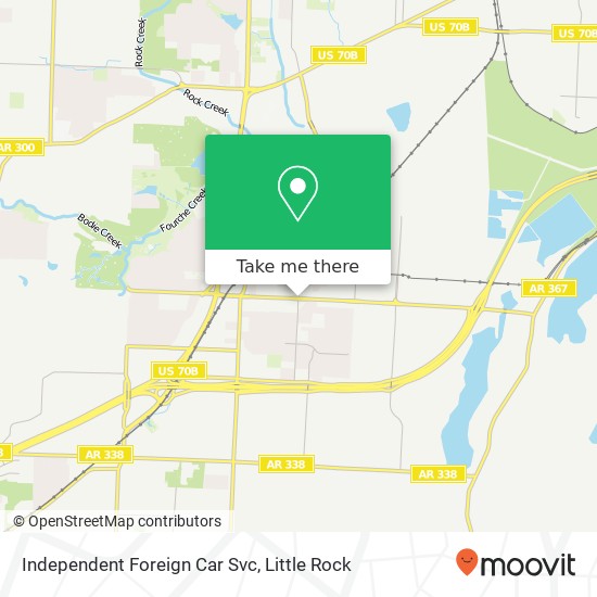 Independent Foreign Car Svc map