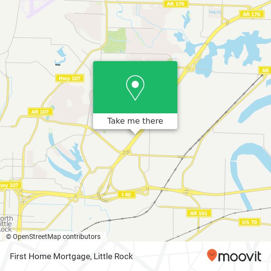 Mapa de First Home Mortgage