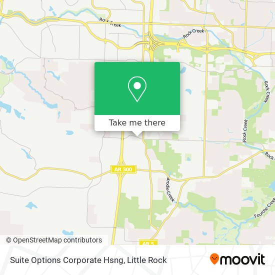 Suite Options Corporate Hsng map