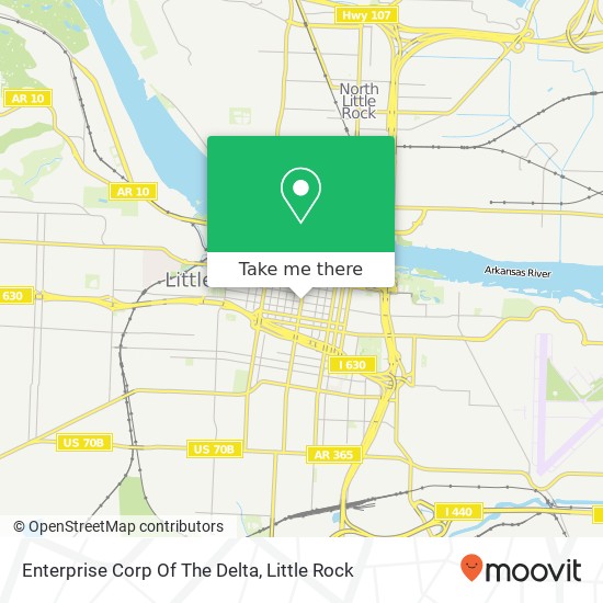 Mapa de Enterprise Corp Of The Delta