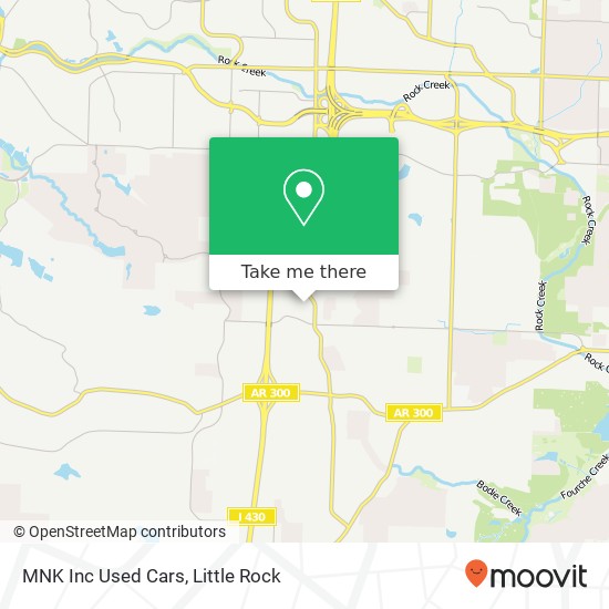 MNK Inc Used Cars map