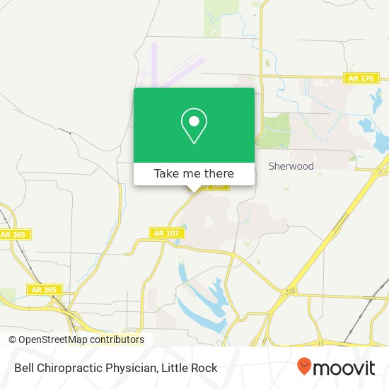 Mapa de Bell Chiropractic Physician