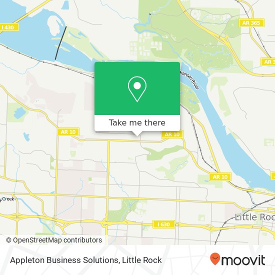 Appleton Business Solutions map