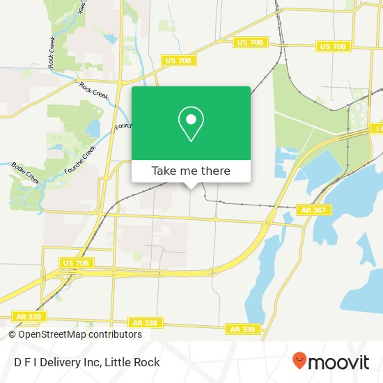 D F I Delivery Inc map