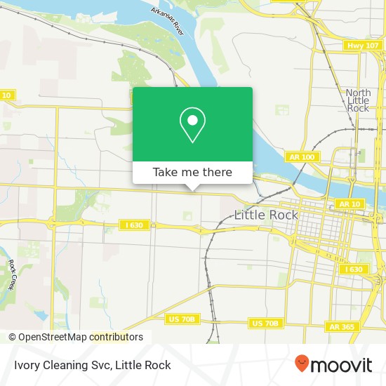 Mapa de Ivory Cleaning Svc