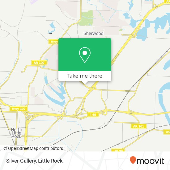 Silver Gallery map