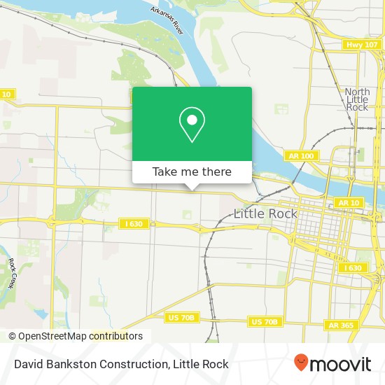 Mapa de David Bankston Construction