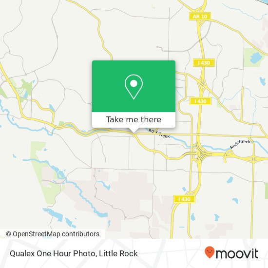 Qualex One Hour Photo map