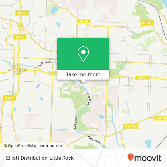 Elliott Distribution map