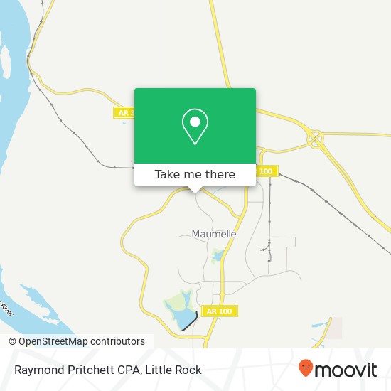 Raymond Pritchett CPA map