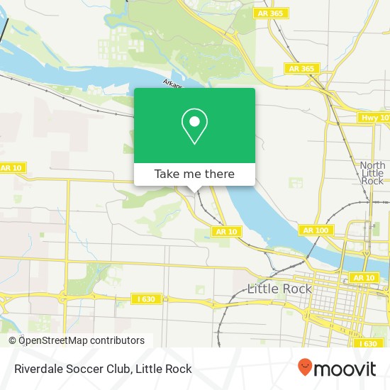 Riverdale Soccer Club map