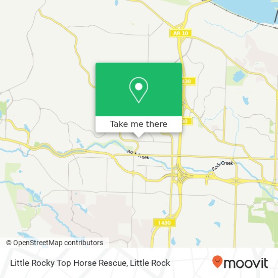 Mapa de Little Rocky Top Horse Rescue