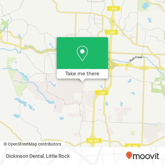 Mapa de Dickinson Dental