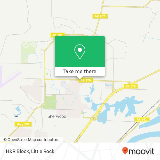 Mapa de H&R Block