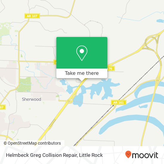 Mapa de Helmbeck Greg Collision Repair