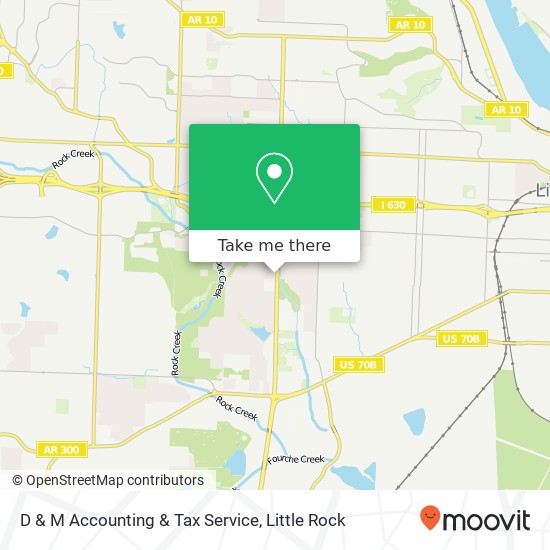 D & M Accounting & Tax Service map