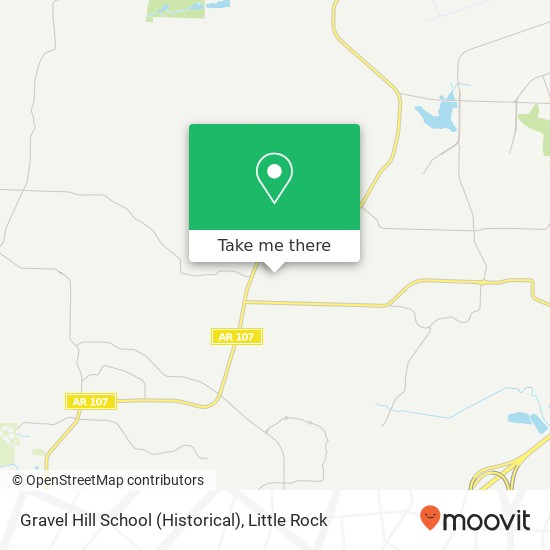 Mapa de Gravel Hill School (Historical)