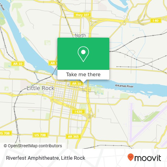 Riverfest Amphitheatre map