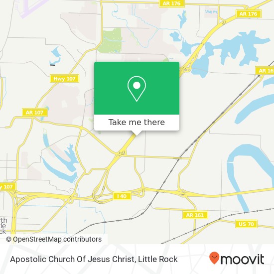Apostolic Church Of Jesus Christ map