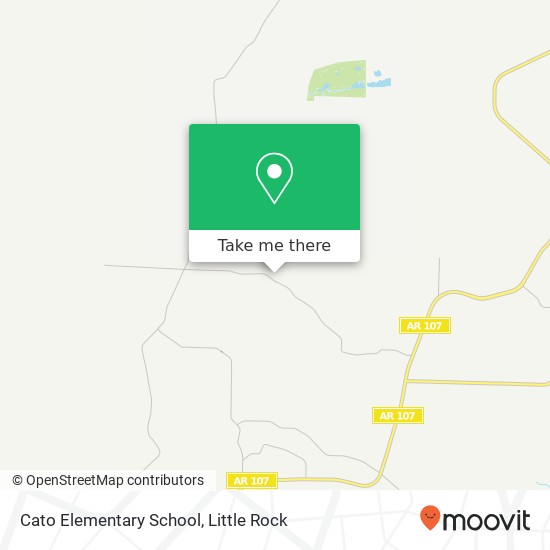 Mapa de Cato Elementary School