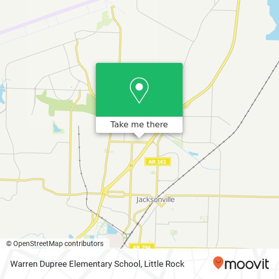 Mapa de Warren Dupree Elementary School
