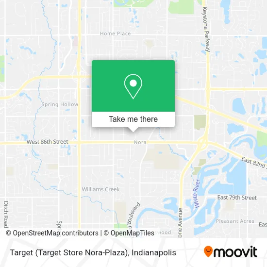 Target (Target Store Nora-Plaza) map