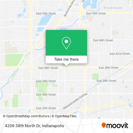 4208 38th North Dr map
