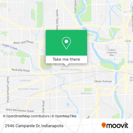 2946 Campanile Dr map