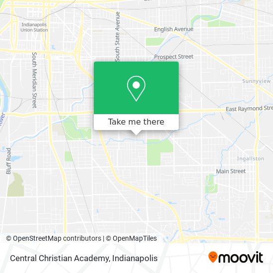 Central Christian Academy map