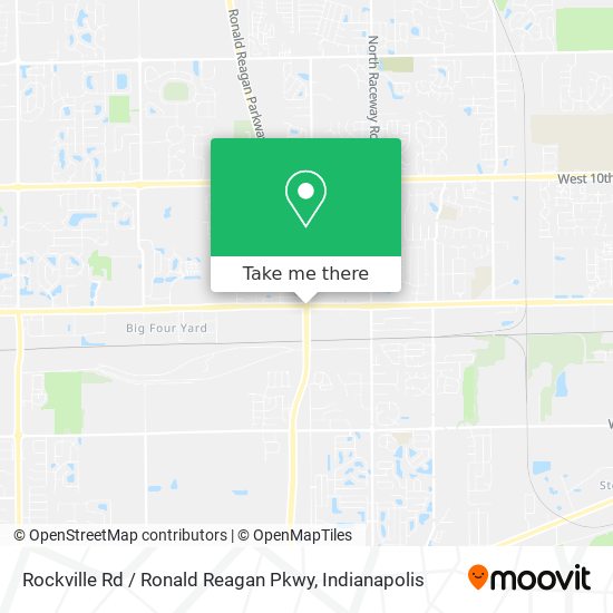 Rockville Rd / Ronald Reagan Pkwy map