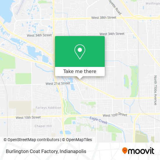 Burlington Coat Factory map